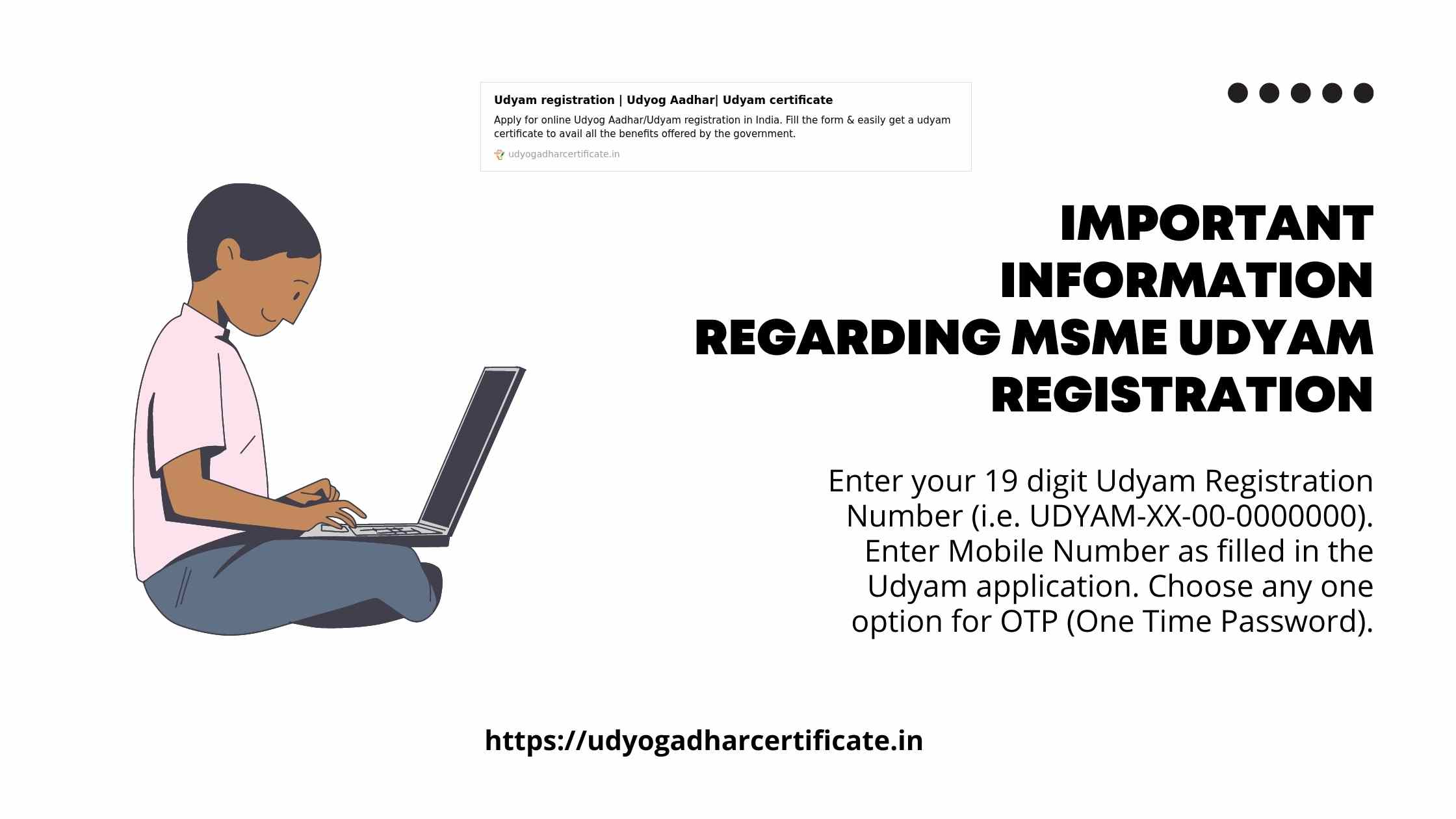 Important Information Regarding MSME Udyam Registration